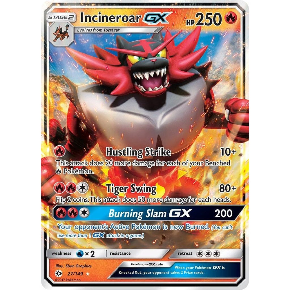 Incineroar GX (27/149) (SM01)