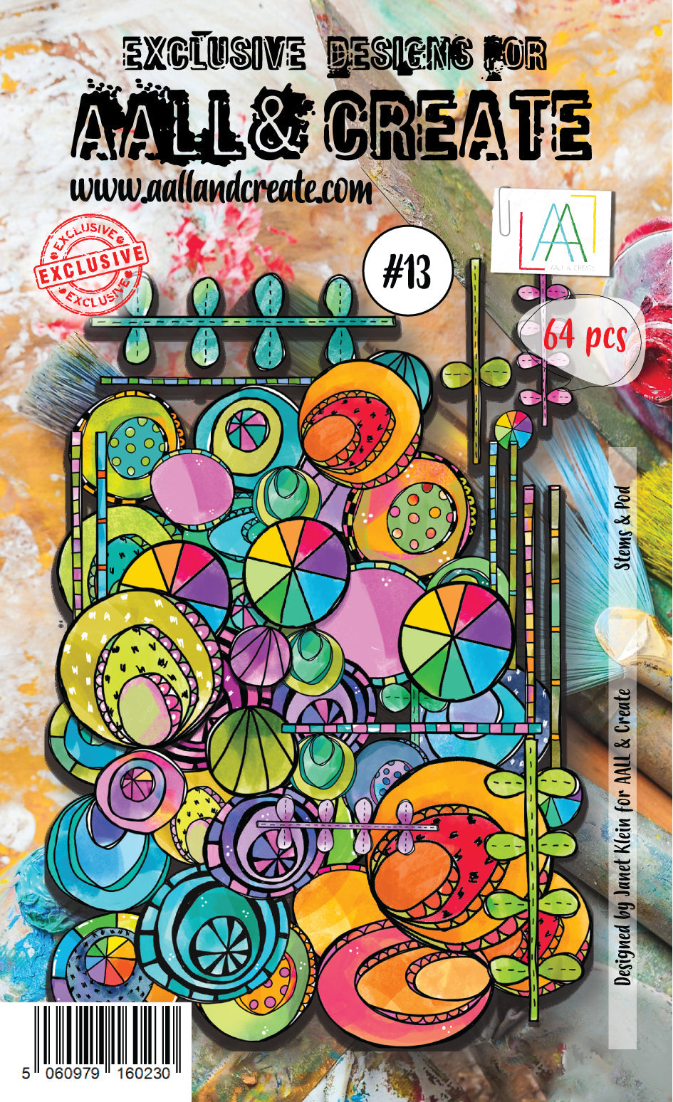 AALL and Create Ephemera - 013 - Stems & Pods - Colour — Ecstasy Crafts