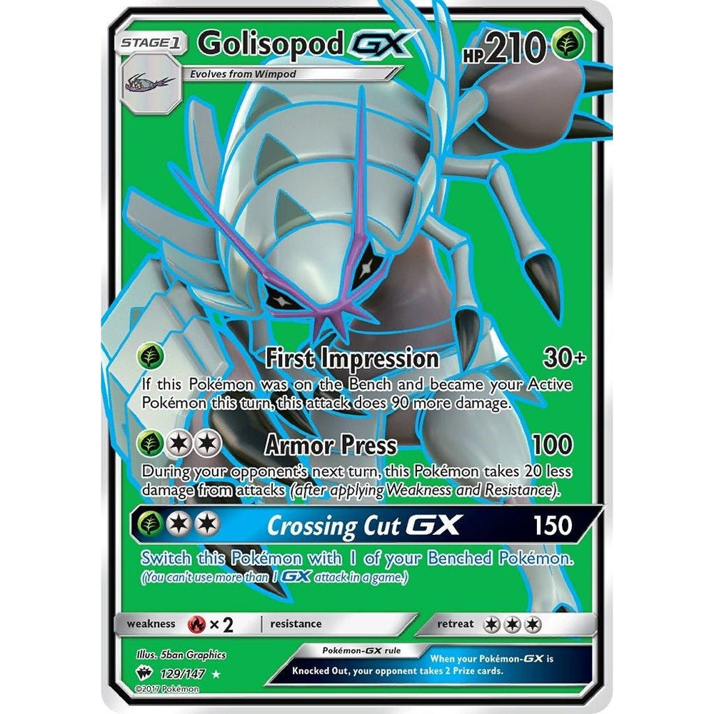 Golisopod GX (Full Art) (129/147) (SM03)