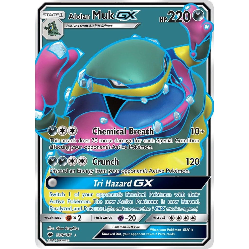 Alolan Muk GX (Full Art) (138/147) (SM03)