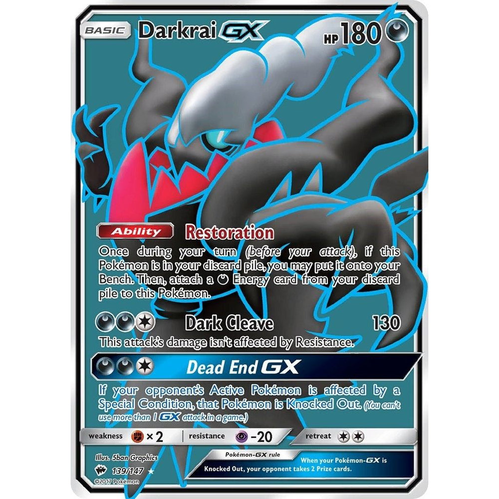 Darkrai GX (Art Complet) (139/147) (SM03)