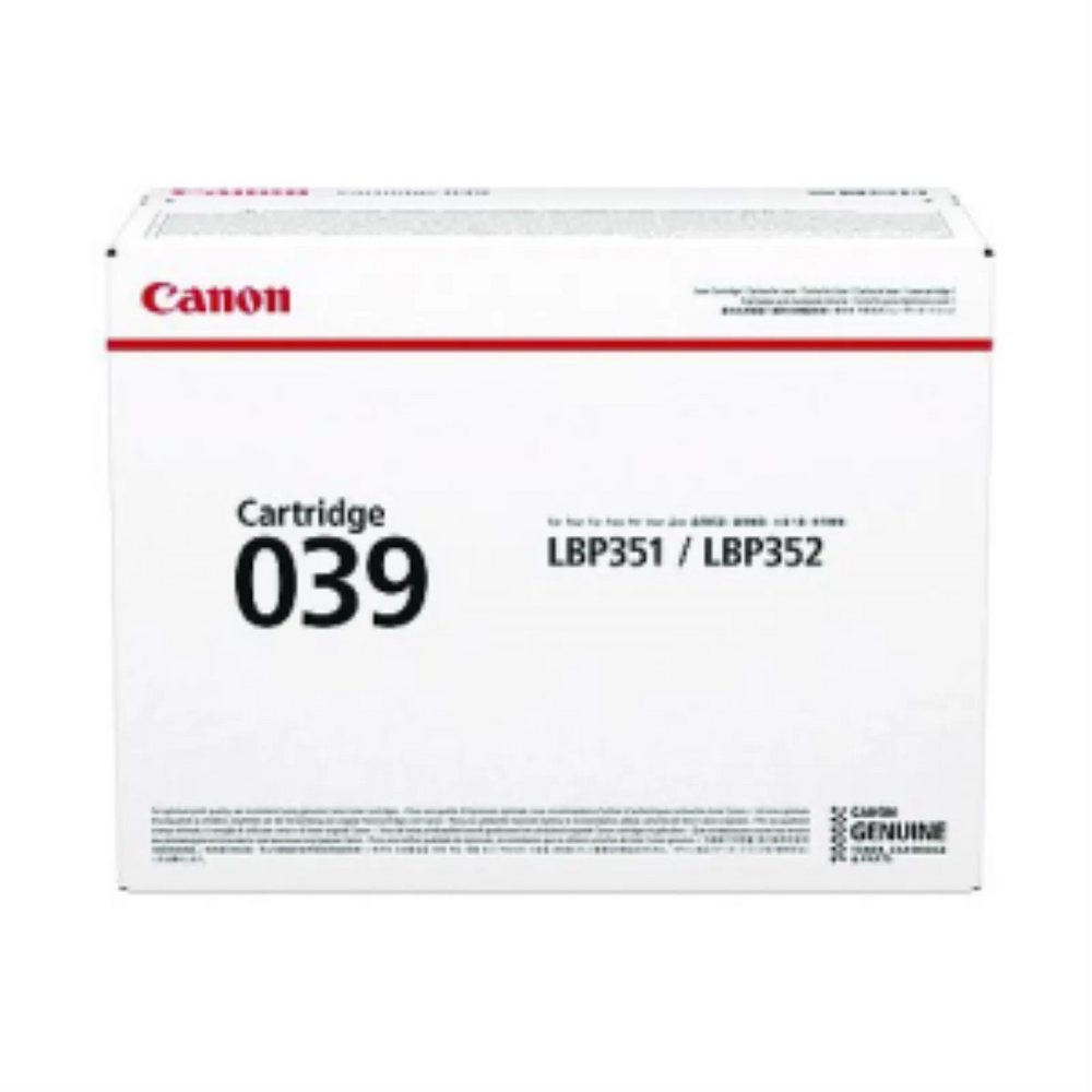 CARTRIDGE 039 BLACK