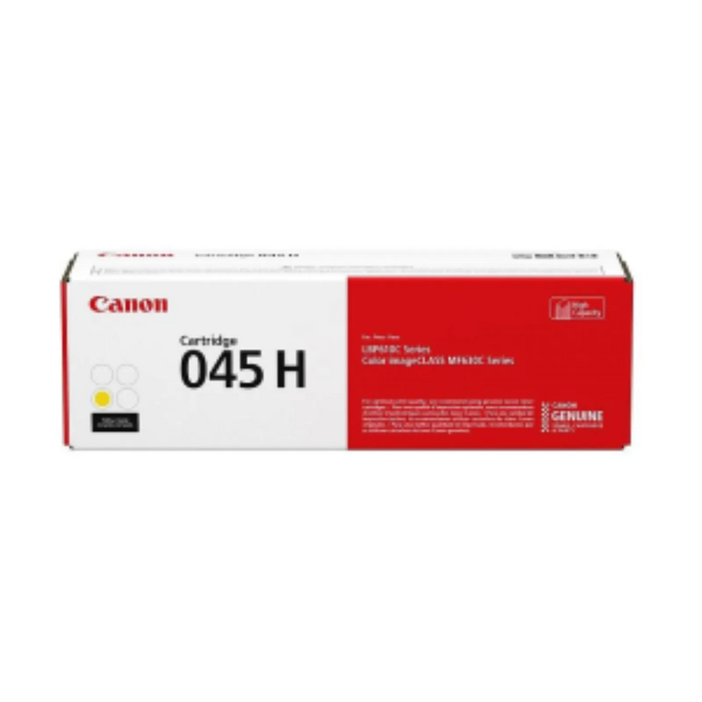 Canon 1243C001 Cartridge 045H High Capacity Yellow Toner – High Yield 2,200 Pages