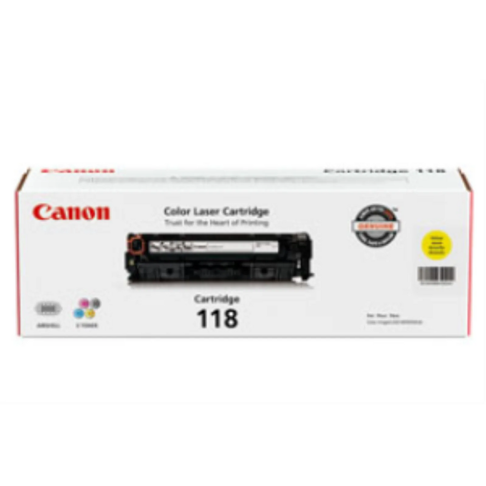 Canon Cartridge 118 Yellow SKU 2659B001