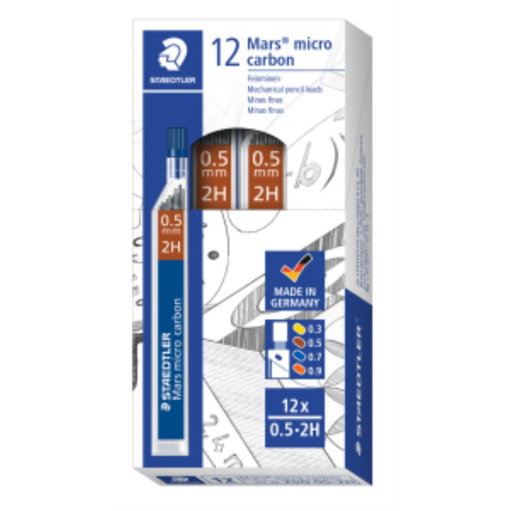 250-05-2H STAEDTLER-Mars Limited MARS M. 0.5mm 2H 12 TUBES O