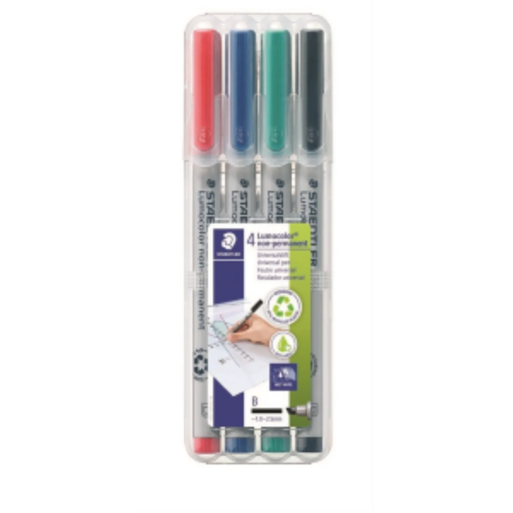 Universal pen Lumocolor non-p B 6pc
