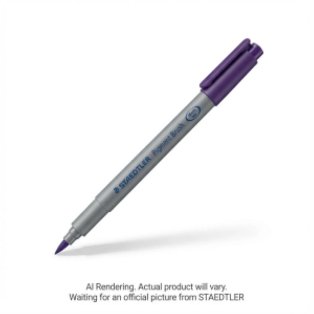 Pigment Brush Pen Violet