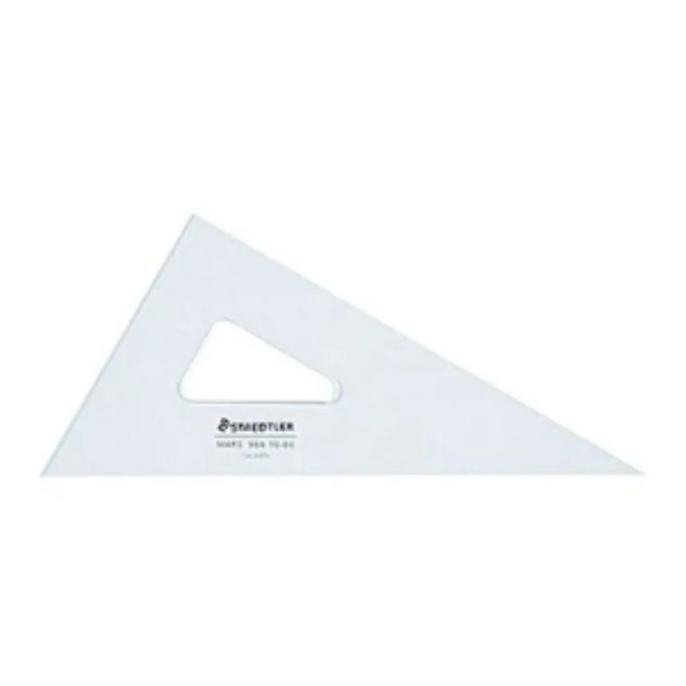 Triangle 12'' 30/60 degree BK