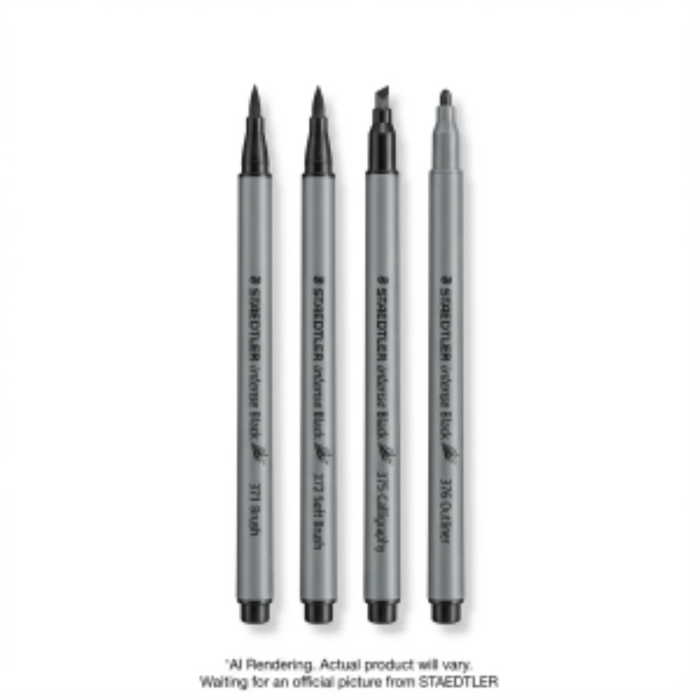Intense Black Set 4 Pcs