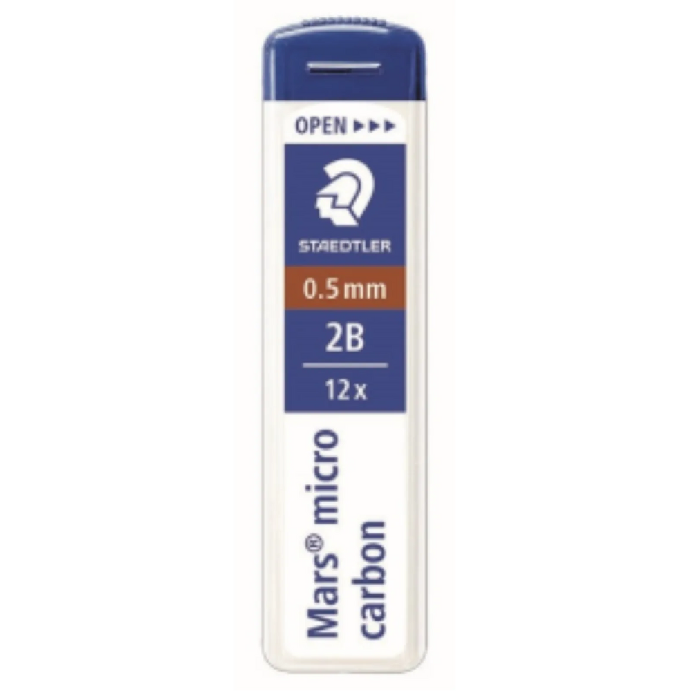 Mech.pen.lead Mars micro0.5 2B 12pc