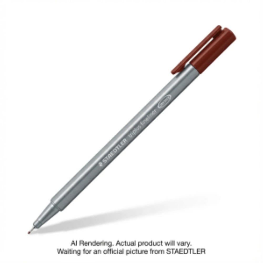 Fineliner triplus 0.3mm burnt sienna