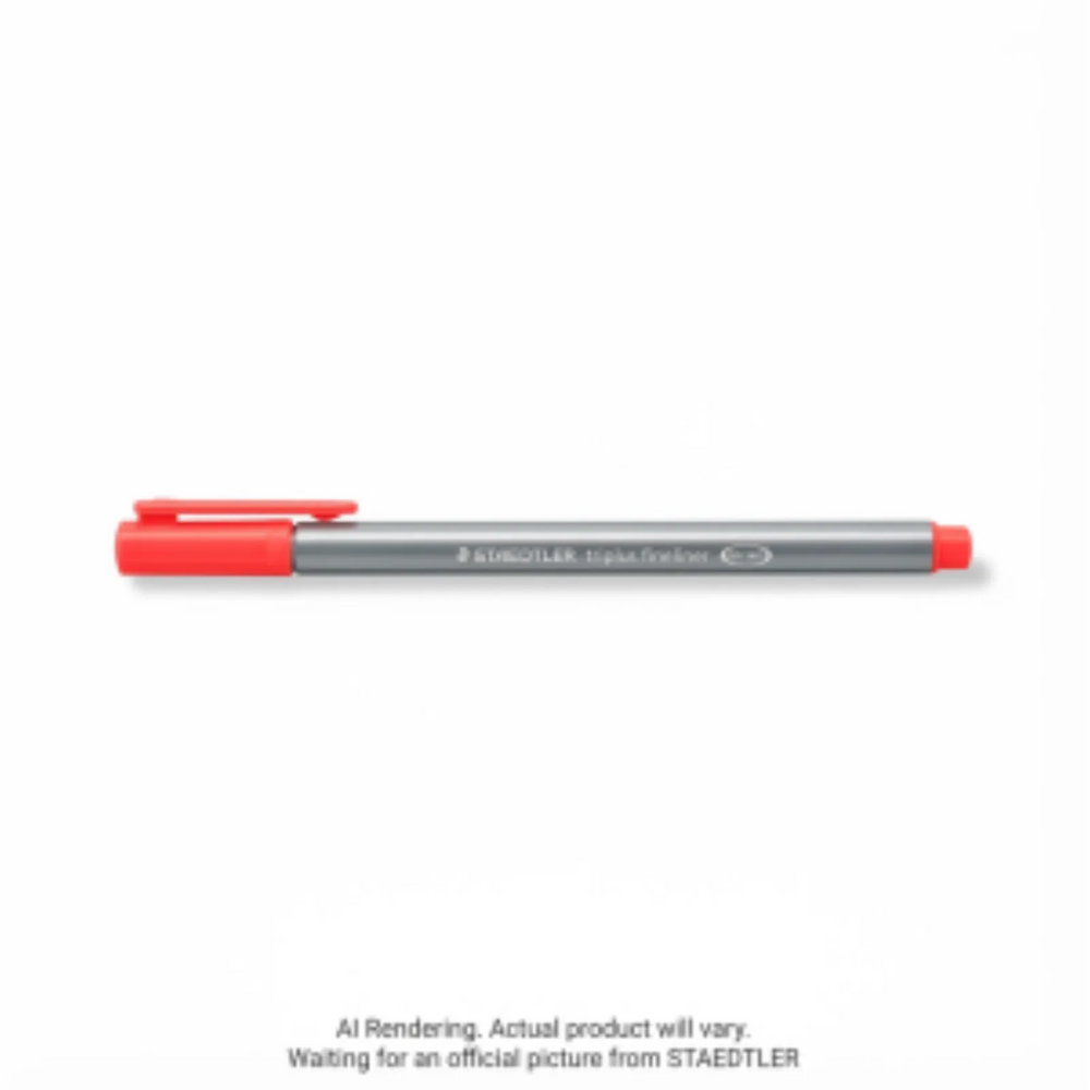 Fineliner triplus 0.3mm neon red
