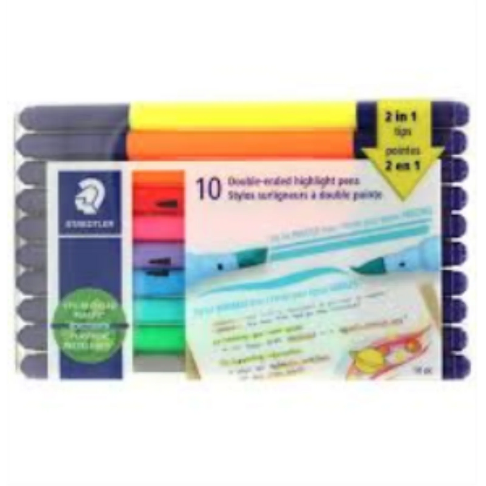 Double-ended highlight, 10pk