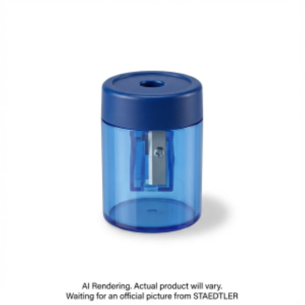 Single-hole metal screw-tip sharpener, BK