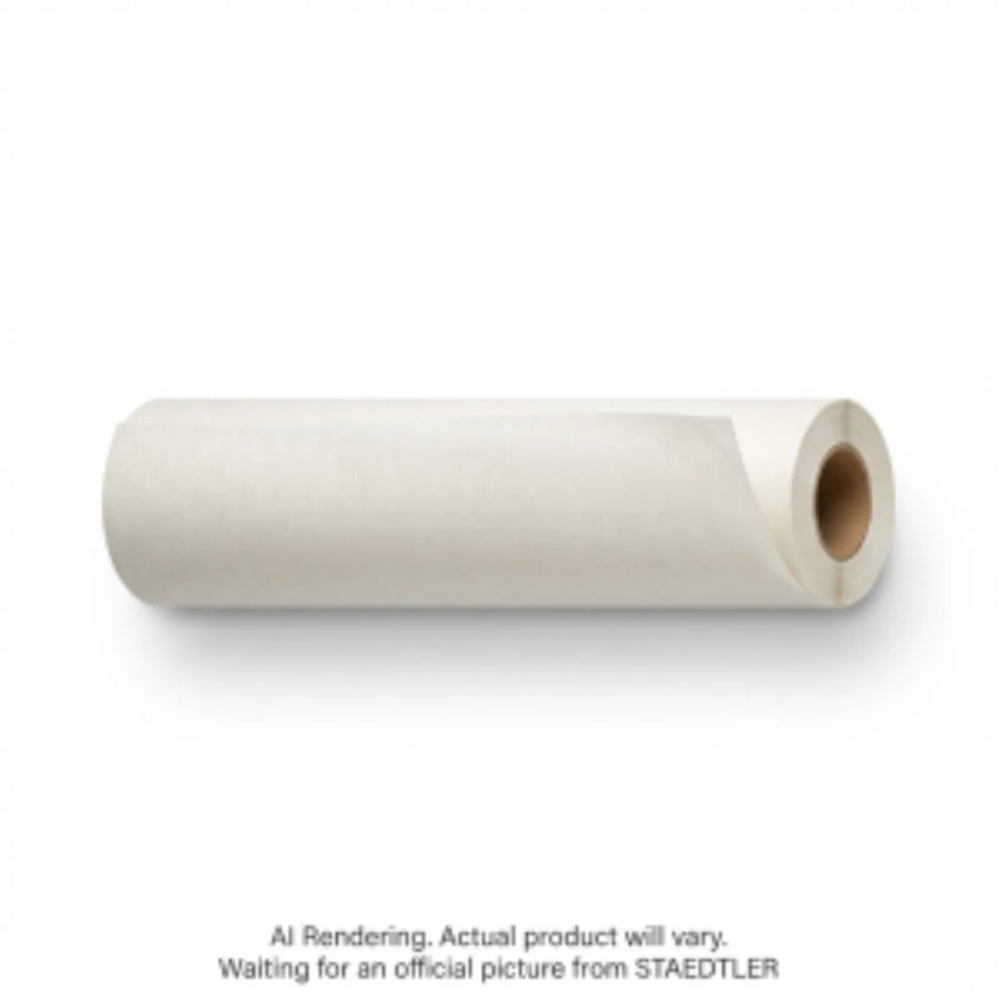 Paper sketch 18''x50yd roll white 3T