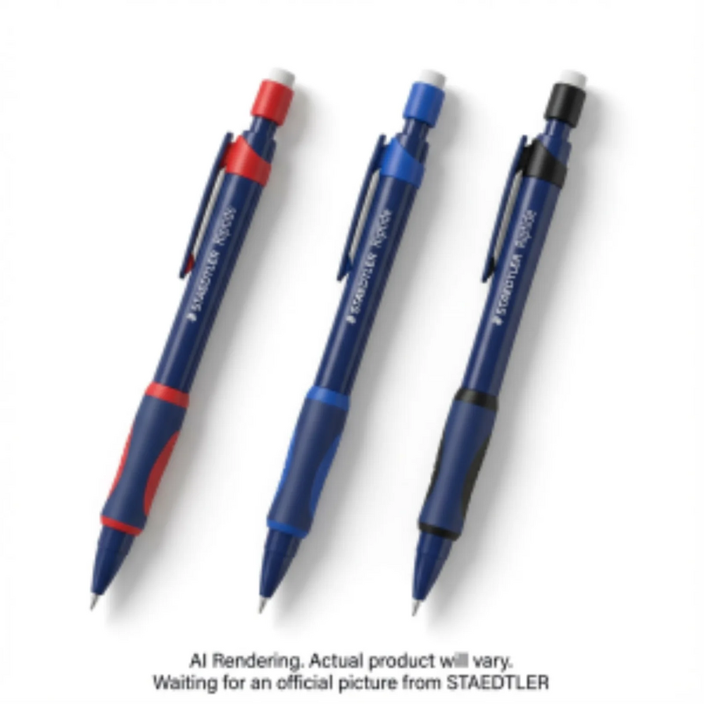 Mech. pencil Riptide 0.7mm 3pc BK