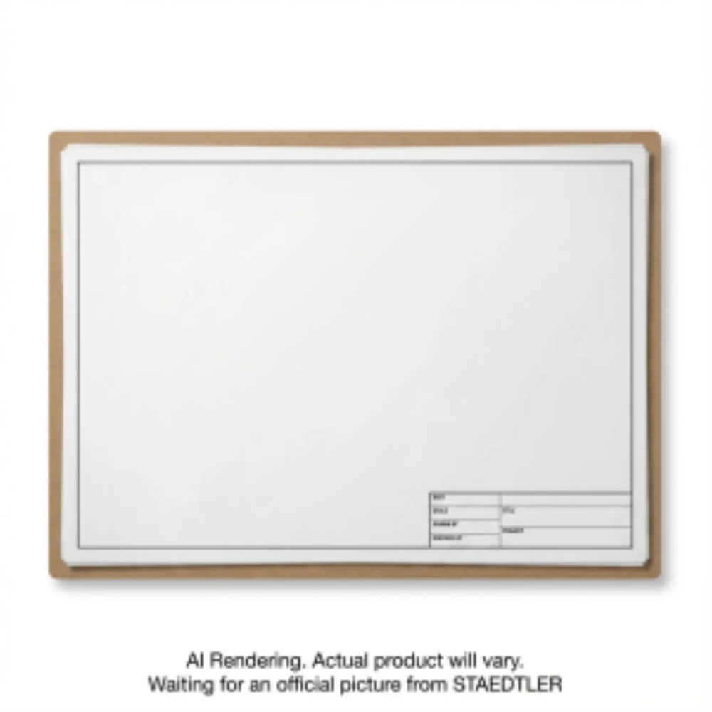 Vellum 100%rag t.block 18x24 sht10