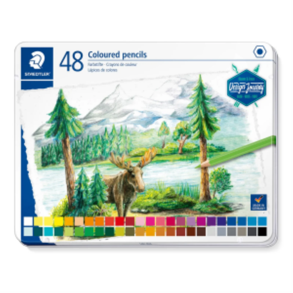 Coloured pencil 48pcs 100% PEFC