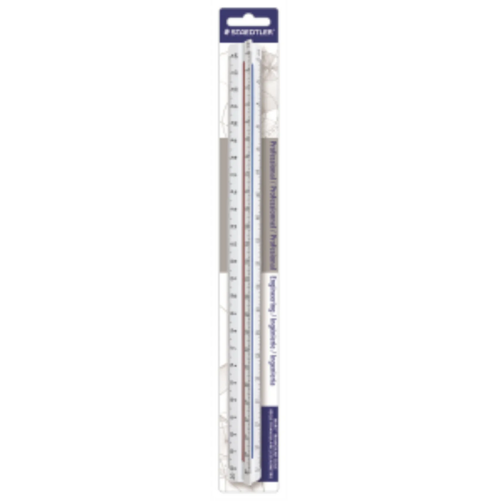 98718-34BK STAEDTLER-Mars Limited Scale triangular plastic