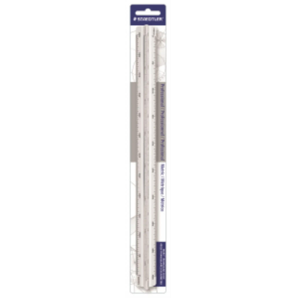 987-18-1BK STAEDTLER-Mars Limited TRIANG.RULER ARCHITEC.30cm