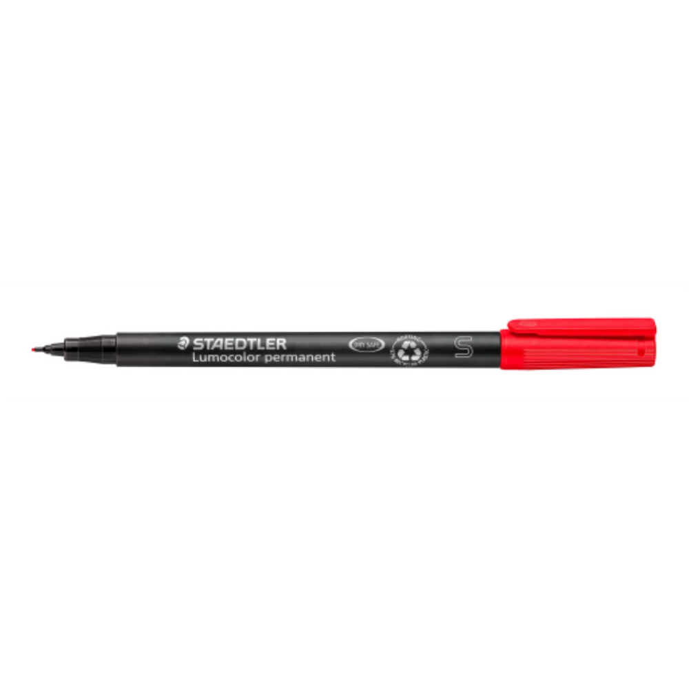 313-2 STAEDTLER-Mars Limited MARKER LUMO. XFINE PERM.RED