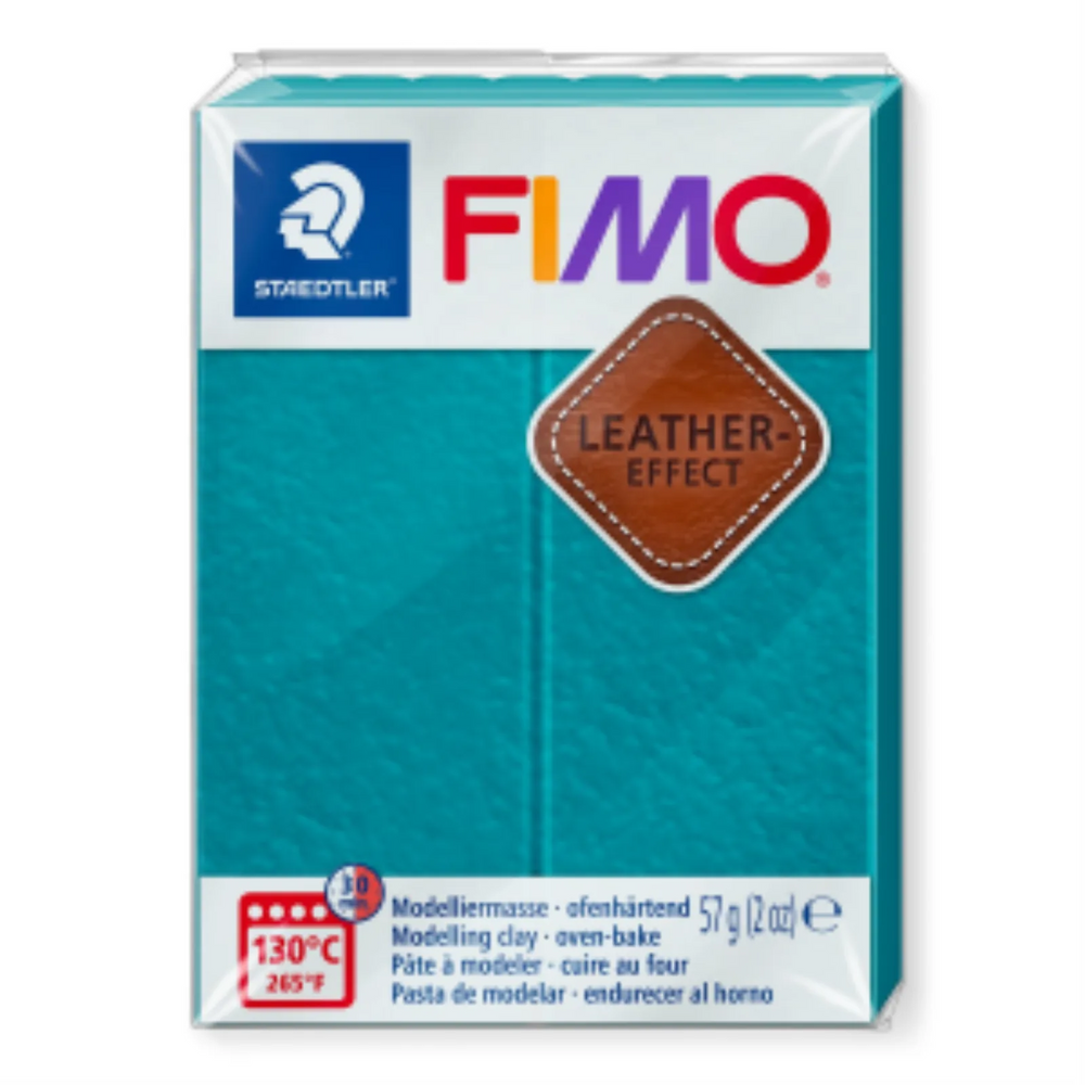 Modelling Clay Fimo Leather Effect Lagoon 57g (2 oz)