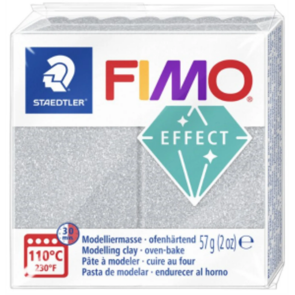 Modelling Clay Fimo Effect Silver Metallic 57g (2 oz)