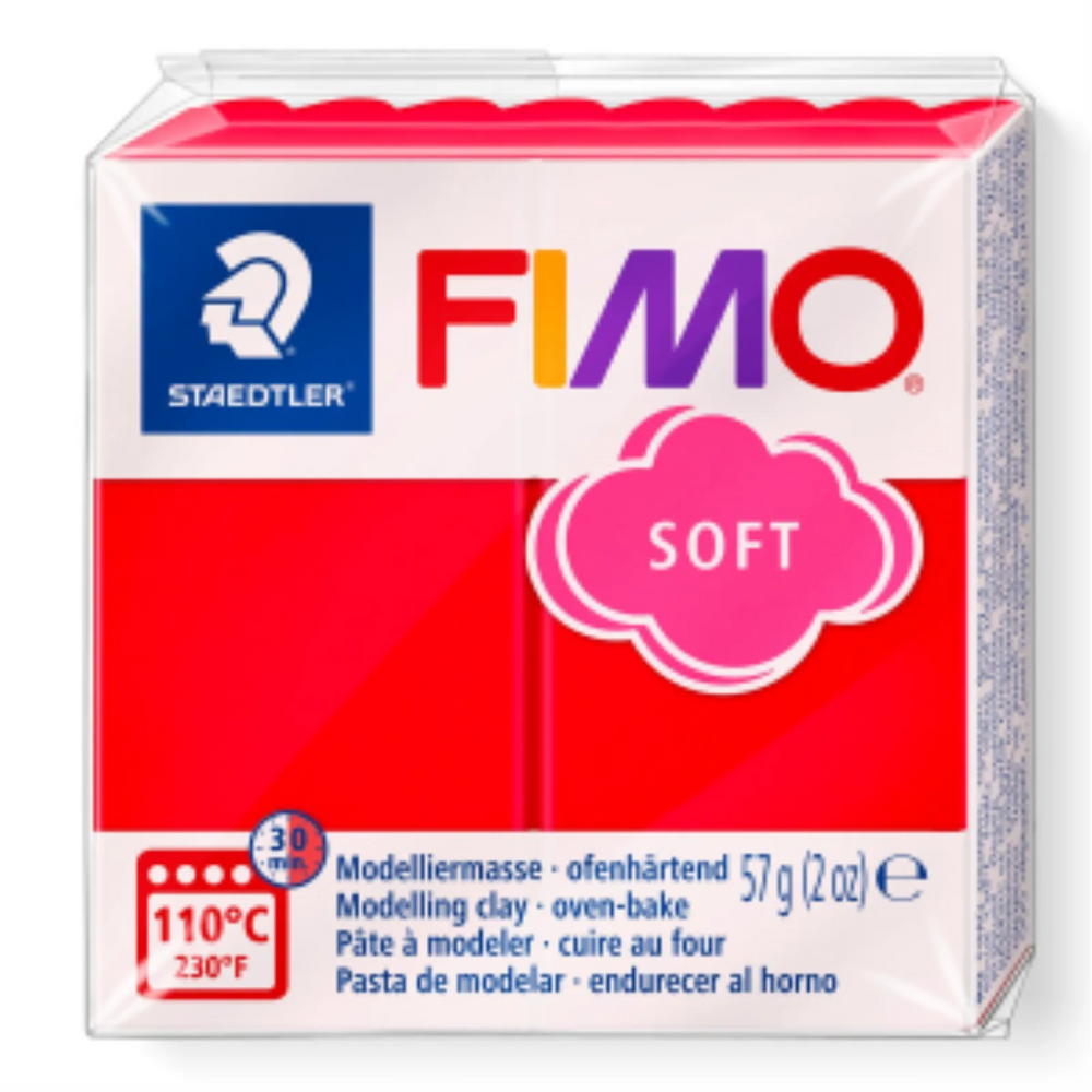 Modelling Clay Fimo Soft Indian Red 57g (2 oz)