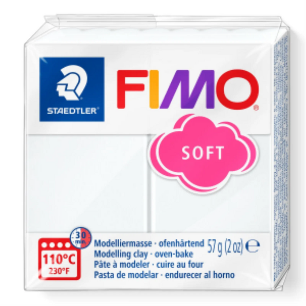 Modelling Clay Fimo Soft White 57g (2 oz)