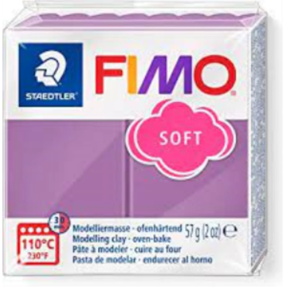 Modelling Clay Fimo Soft Blueberry Shake 57g (2 oz)