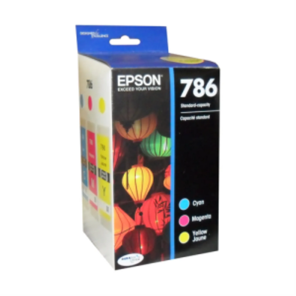 T786520-S EPSON C/M/Y INK W/SENSORMATIC WF4630/4640/5110/51