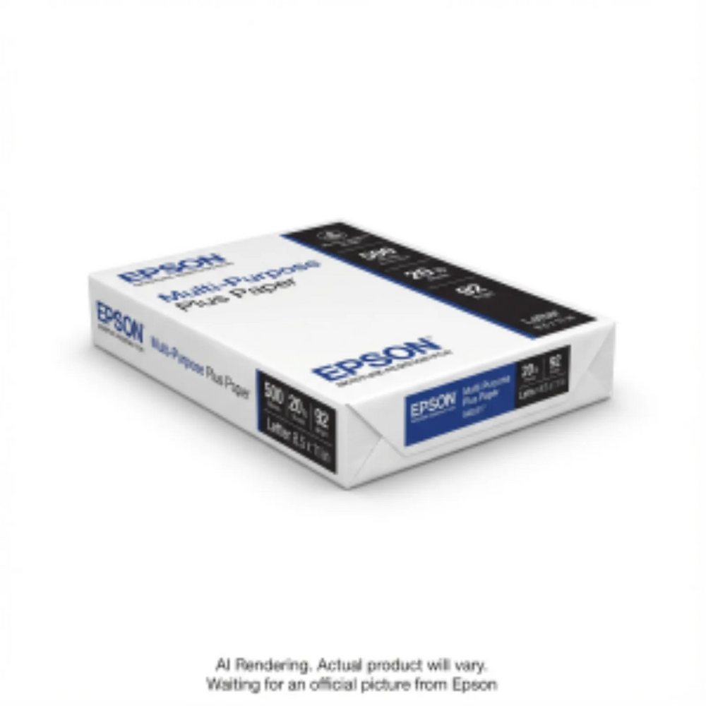 Epson Multi-Purpose Plus Paper, 8.5" x 11", 500 sheets