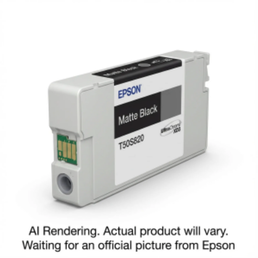 Epson ULTRACHROME XD3 Matte Black Cartridge, 350MLT5