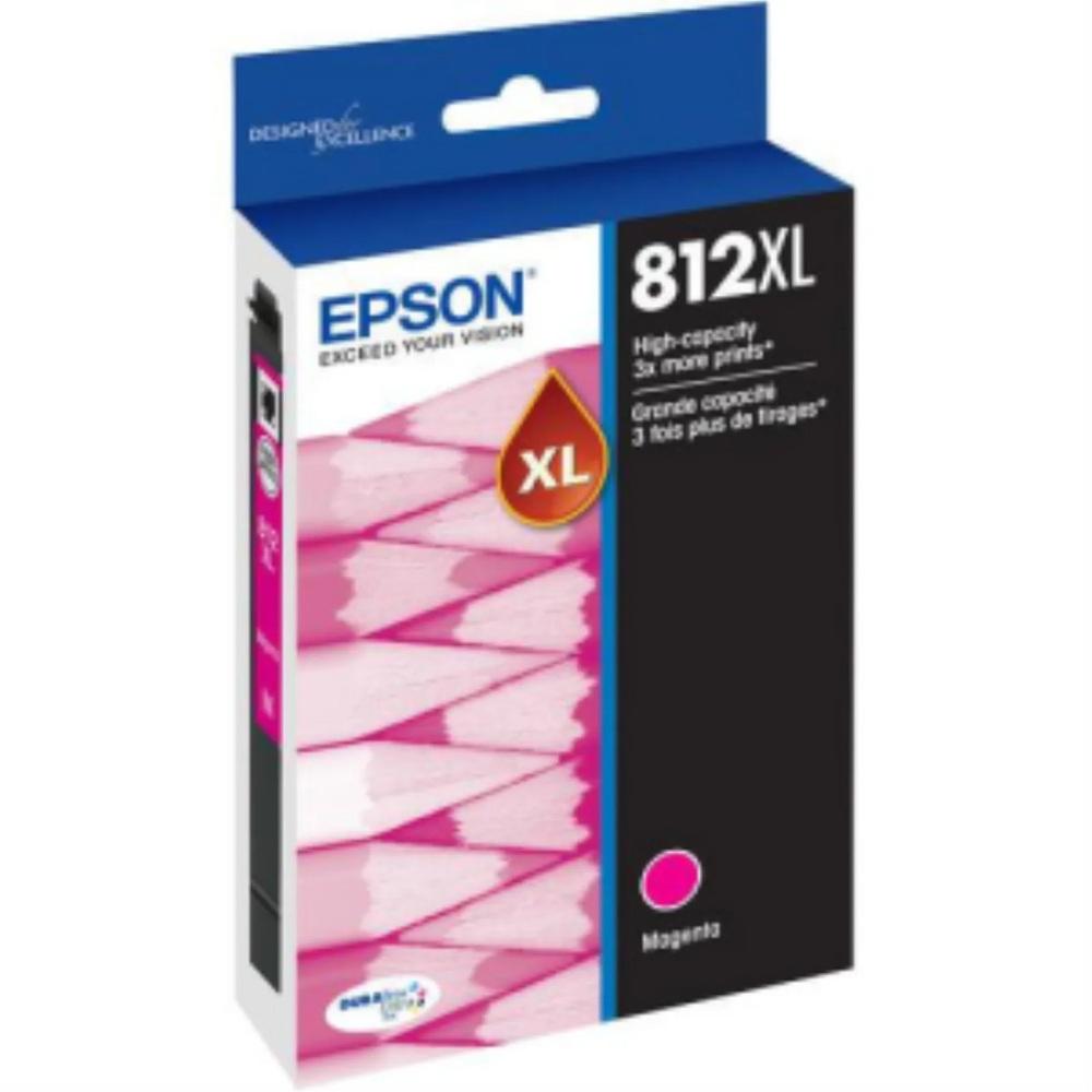 T812XL320-S Epson EPSON T812 High Capacity Magenta Ink Cartr