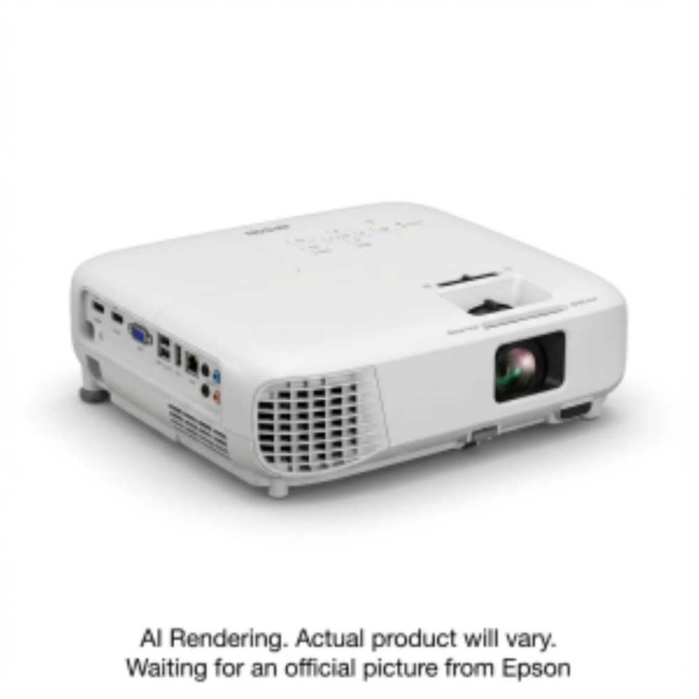 EPSON PowerLite L210W Laser Projector, Wifi Miracast, 4500 Lumens, WXGA, White