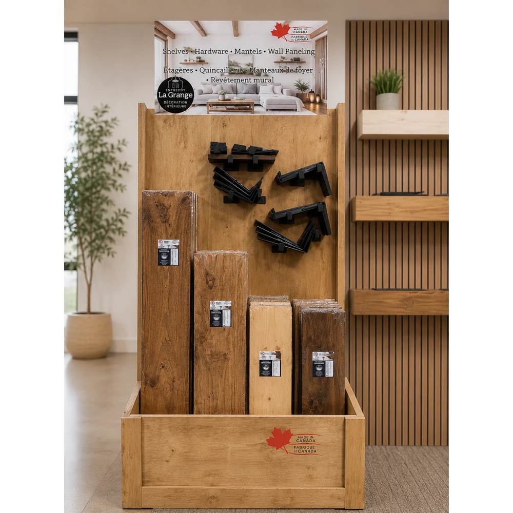 Standing Floor Display - Shelves Assortment - Option 2 (Does not include assortment)