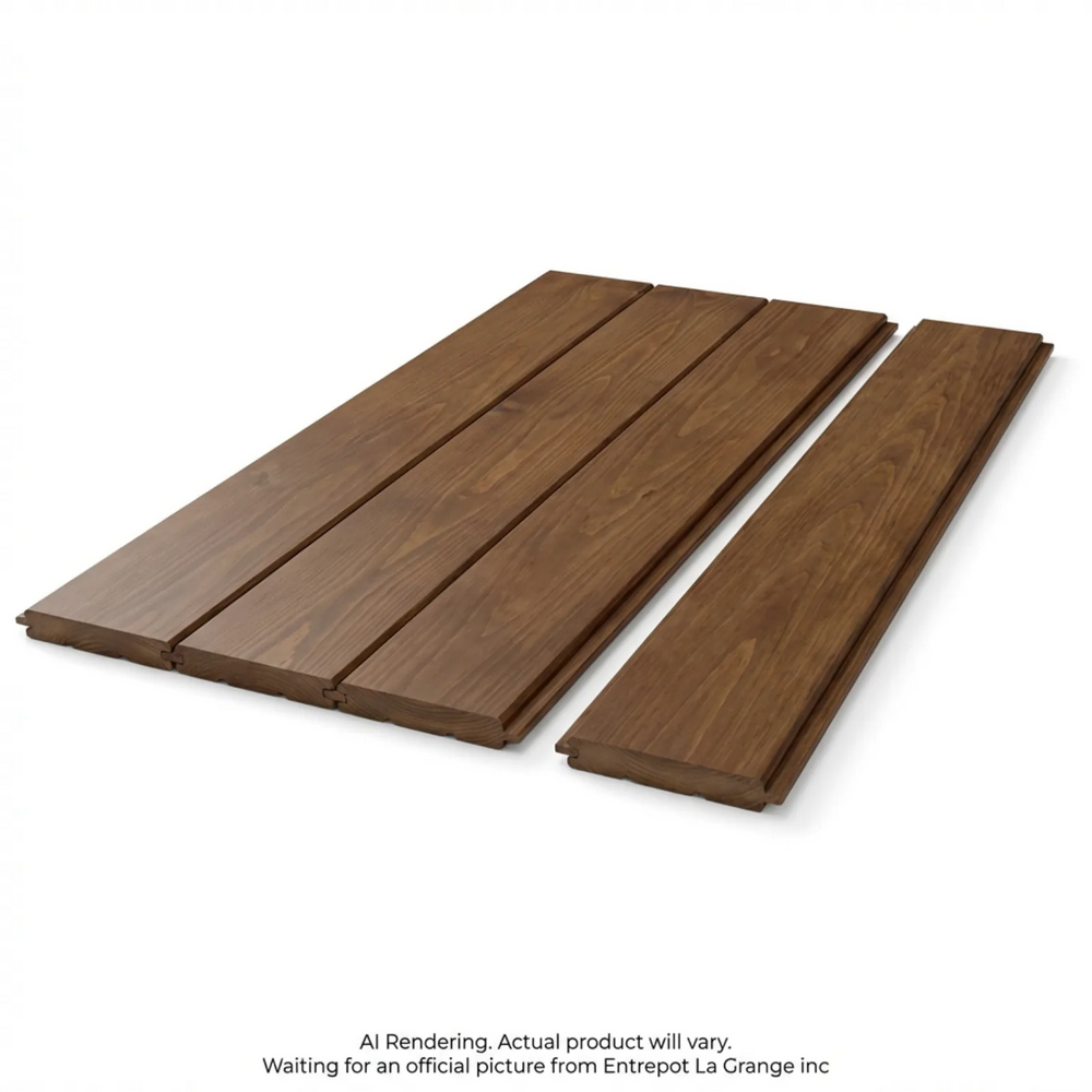 Wall paneling "Walnut Medium", 10.6 sq. ft. pack