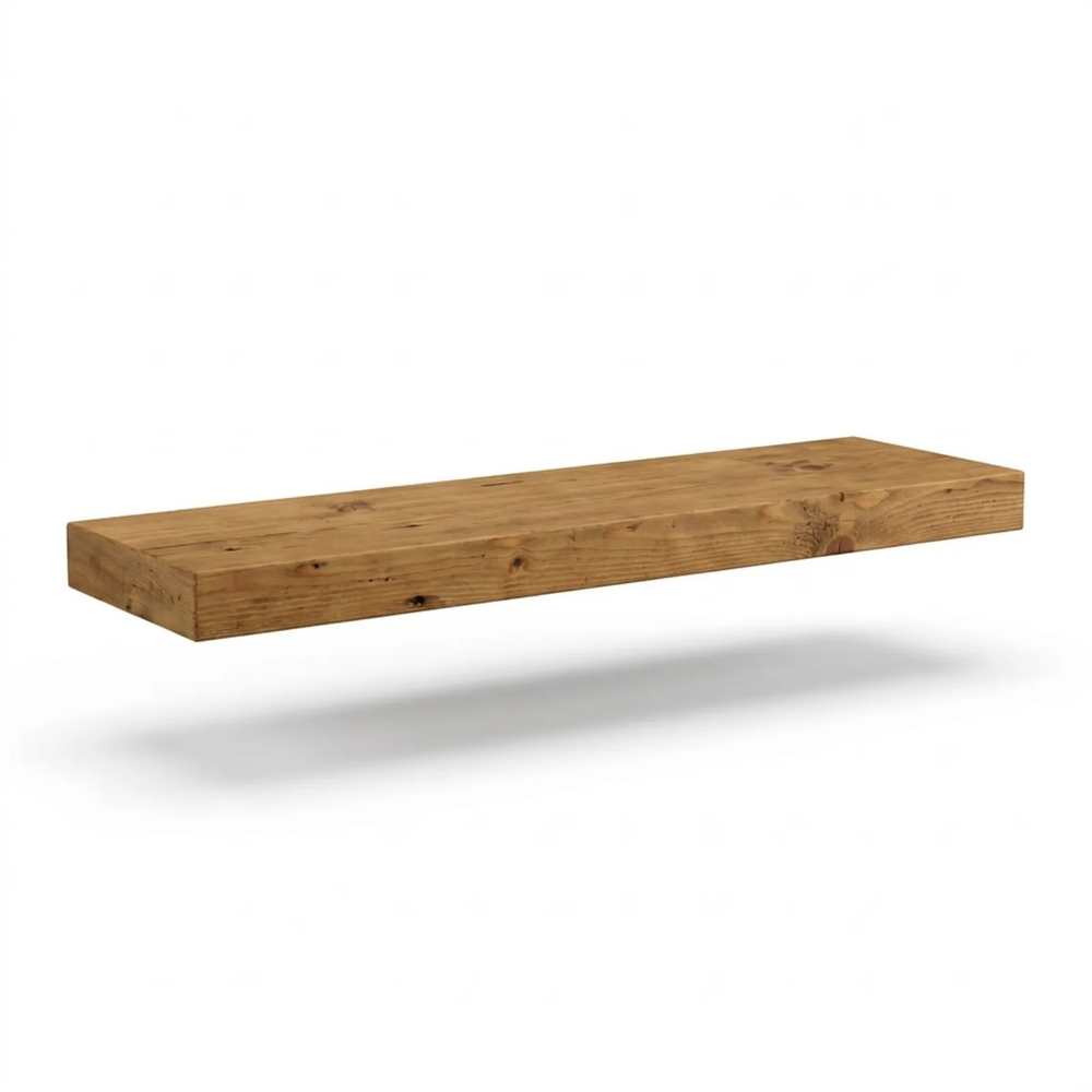 Solid Wood Shelf 36"L x 8"D x 1" T Honey