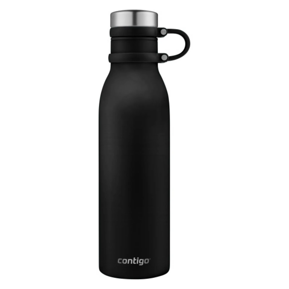 Contigo Matterhorn Stainless Steel Water Bottle, 20 oz (591 mL), Licorice