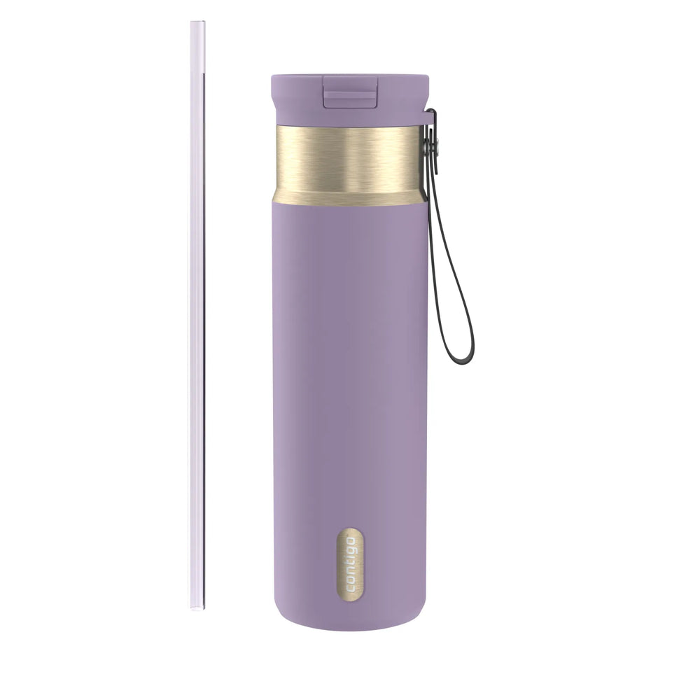 Contigo 24 oz Snapseal PVD w Straw - Purple Carrot - Premium