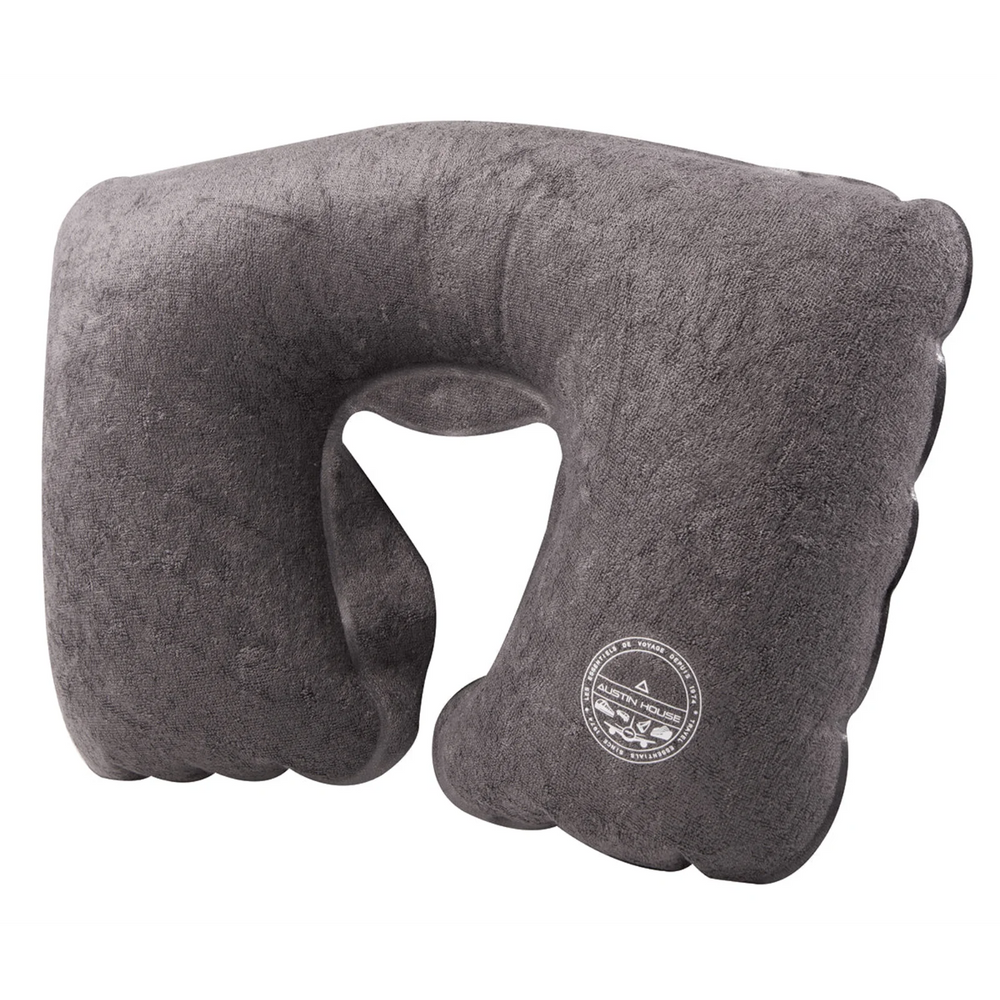 Inflatable Neck Pillow Grey