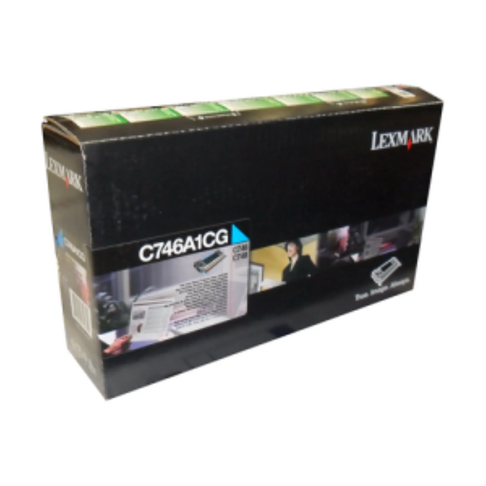 Lexmark C746,748 Cyan Return Program 7K Toner Cartridge