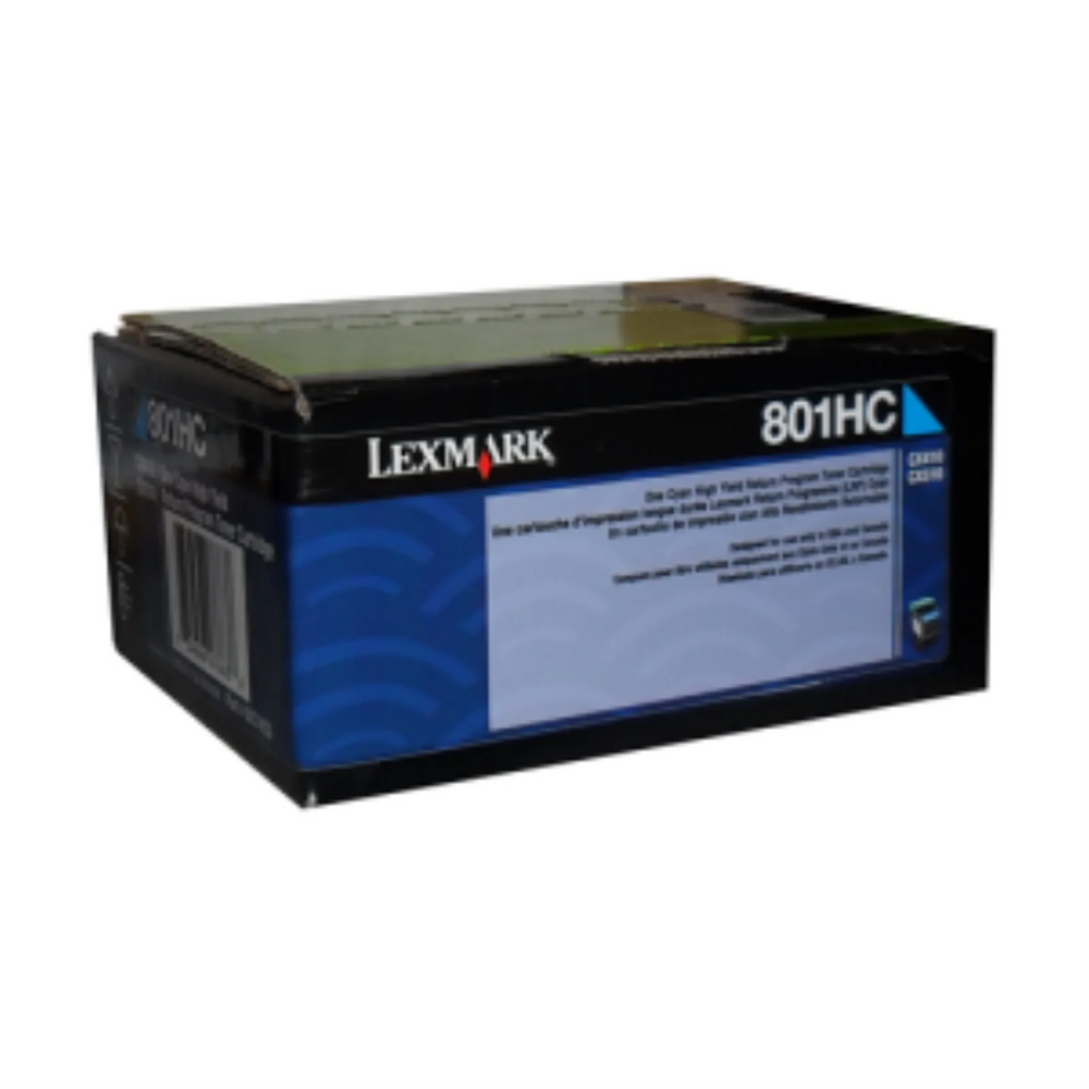 Lexmark CX410,510 Cyan Return Program 3K Toner Cartridge