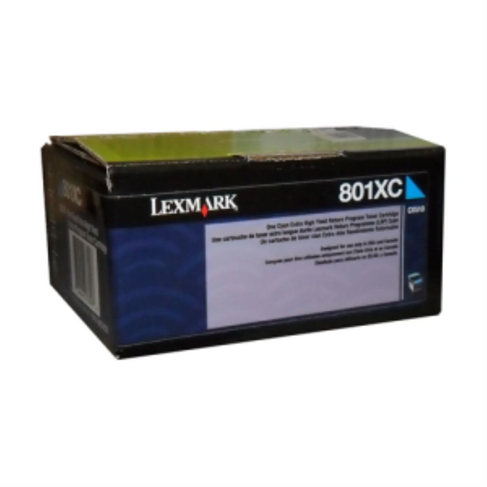 Lexmark CX510 Cyan Return Program 4K Toner Cartridge