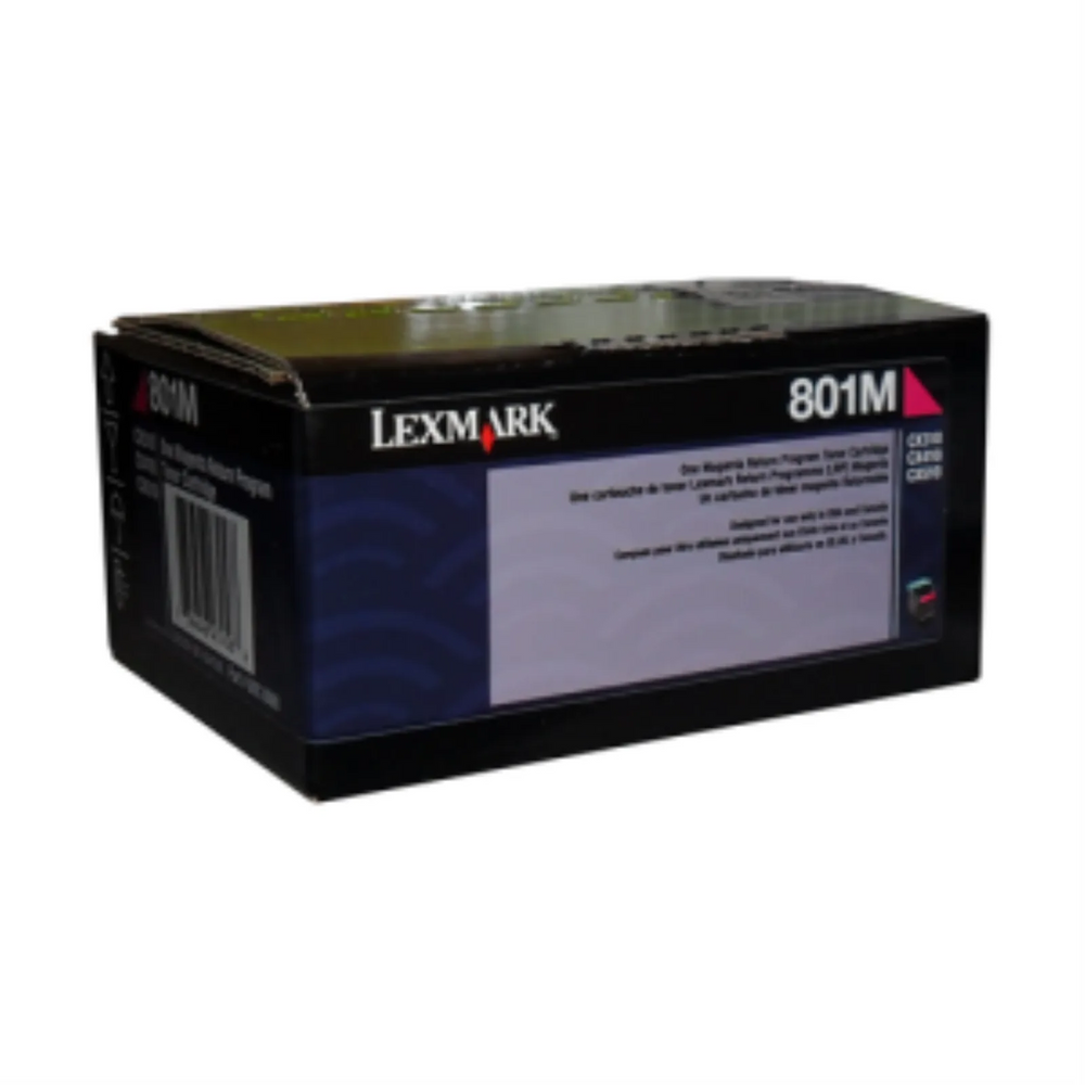 80C10M0 Lexmark CX310,410,510 Magenta Return Program 1K Toner Cartridge