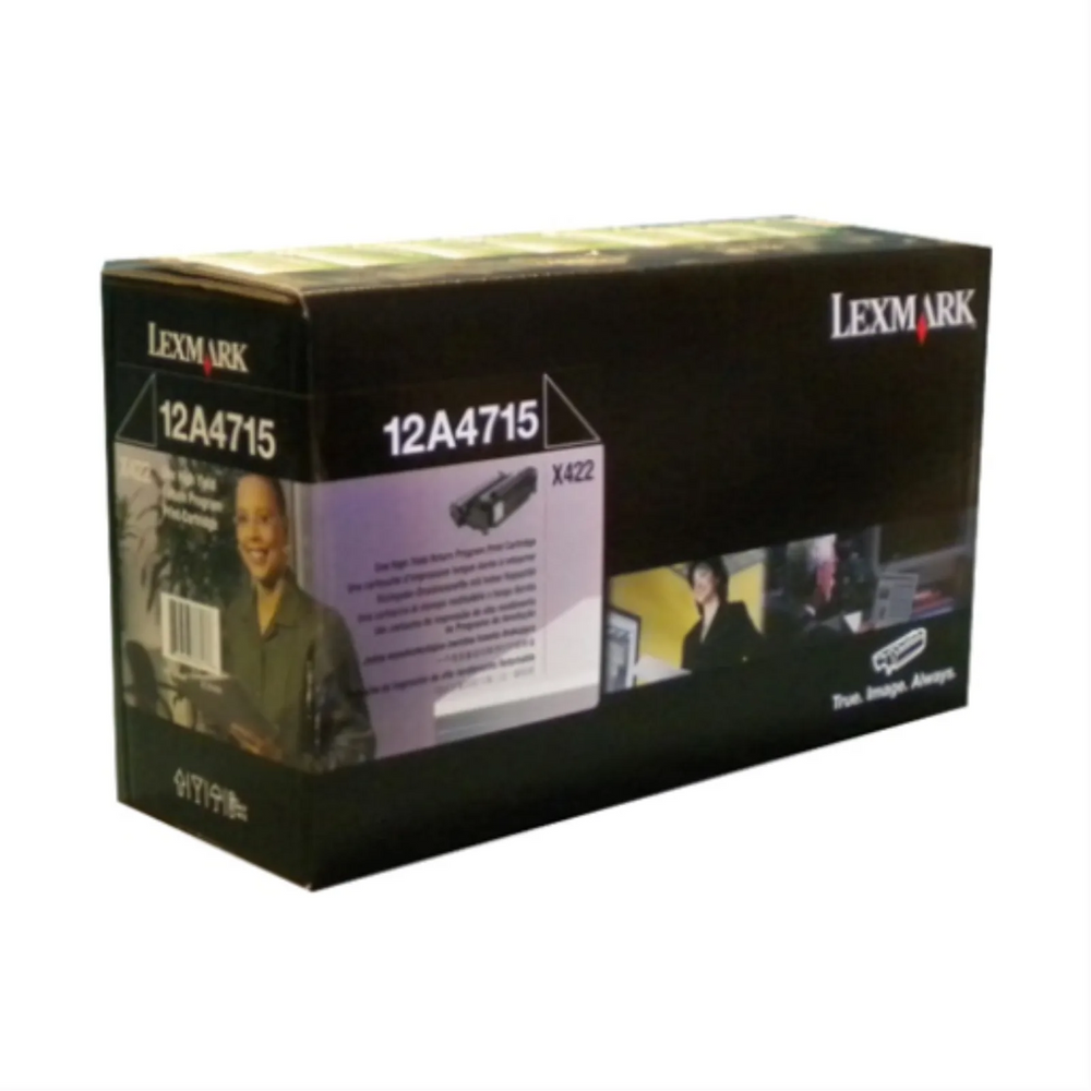 12A4715 X422 12K HIGH YIELD RETURN PRINT CARTRIDGE