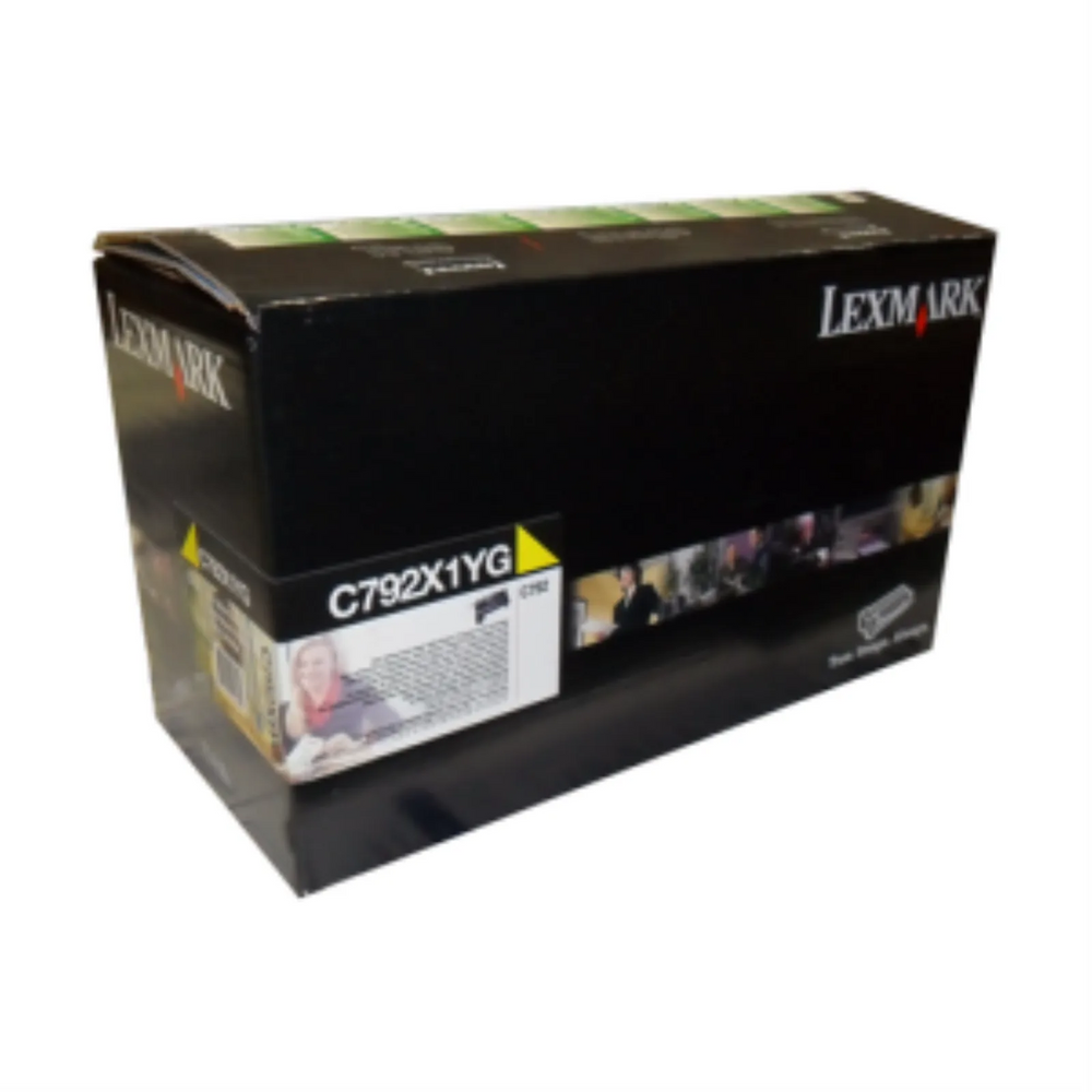 Lexmark C/X792 Yellow Return Program 20K Print Cartridge