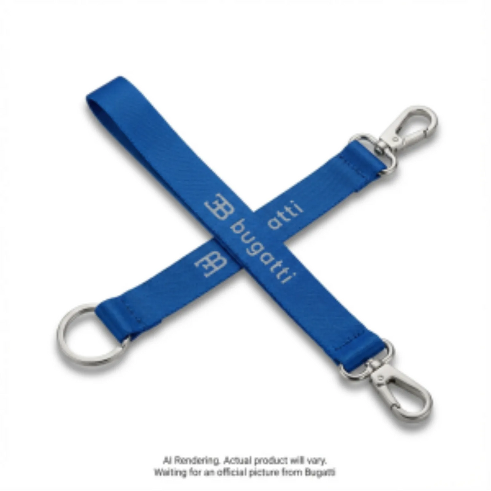 Downtown Essentials Key Chain - Alloy Zinc Aluminium Buckle TAC2633BU-BLUE