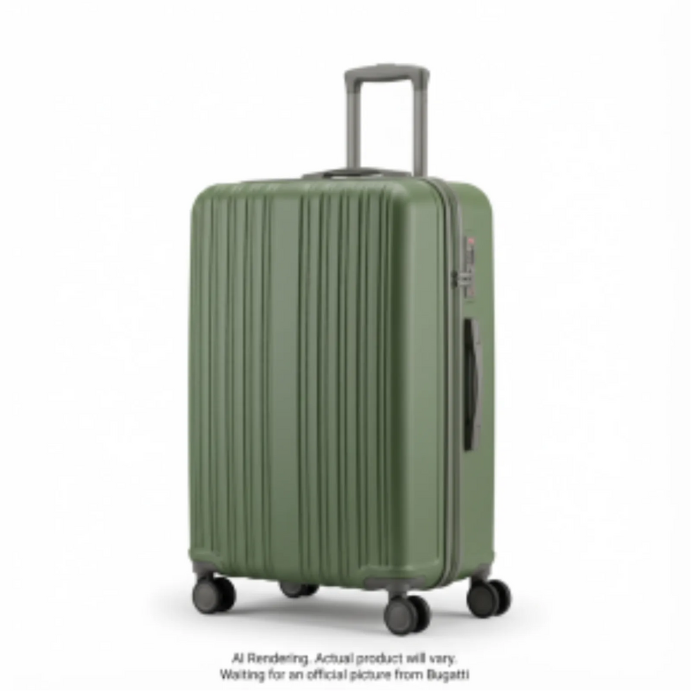Bugatti Birmingham HLG5228BU-GN Hardside Luggage – 28" Large Spinner Dark Green