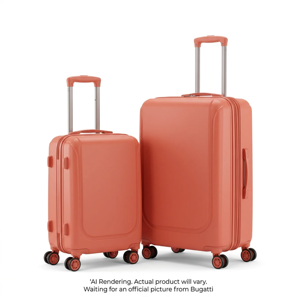 Swiss Mobility CPH 2-Piece ABS Luggage Set - Coral